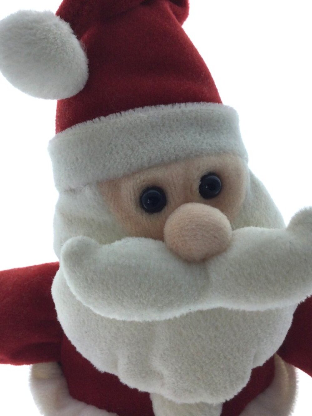 Vintage Dan Dee Christmas JOLLY Santa Claus Bean Bag Friends